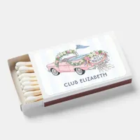 Palm Club Palm Beach Bachelorette Weekend Matchboxes