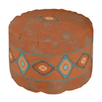 Southwest Canyons Diamond Pouf