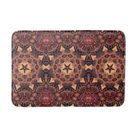 Choc Chip Earthy Tribal Batik Bath Mat