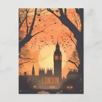 Travel to London Postcard