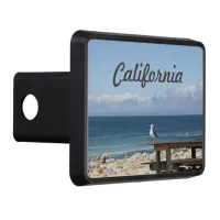 Seagull by the Sea in California Hitch Cover