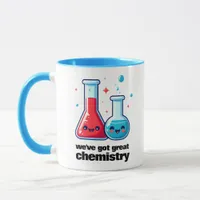 Cute Flask & Tube We've Got Great Chemistry Mug