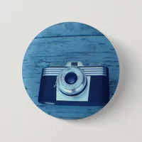 Vintage Camera Pinback Button