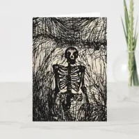 Hope You had a Skeleton of Fun this Halloween Card