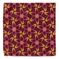 Earthy Sunshine Pattern Bandana