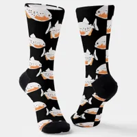 Piranha Fish Socks