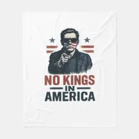 No Kings In America Defend Since 1776 Patriotic Gr Fleece Blanket