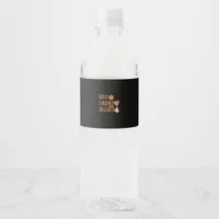 Eat Drink And Be Scary Graphic Water Bottle Label