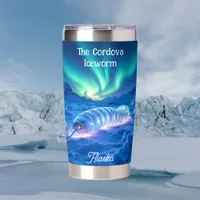 Cordova Iceworm Alaska Keepsake Souvenir  Insulated Tumbler