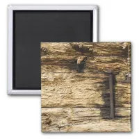 Weathered Wood with Bolt Magnet