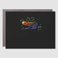 Frog Who Loves You! Car Magnet