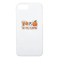 Tis The Season Leaf Latte Autumn Football iPhone 8/7 Case