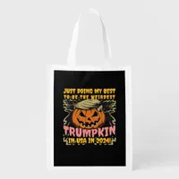 Just Doing My  To  Weirdest Trumpkin Usa Classic Grocery Bag