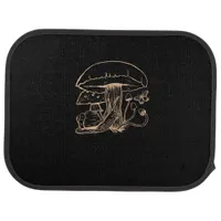 Cottagecore Aesthetic Goblincore Mushroom Snail Car Floor Mat