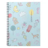 Hand Drawn Cute Stuff ID360 Notebook