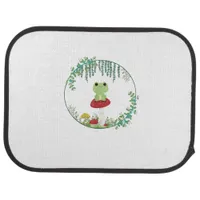 Cottagecore Aesthetic Kawaii Frog Goblincore Cute  Car Floor Mat