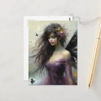 Fairy at the Duck Pond Postcard