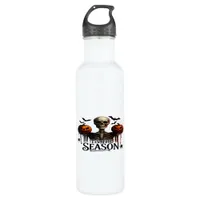Halloween Skull Skeleton Stainless Steel Water Bottle