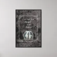 Haunt Our First House Canvas Print