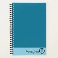 Blue Custom Branded Corporate Personalized Swag No Notebook