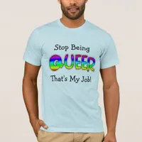 Rainbow Queer LGBT Pride Shirt