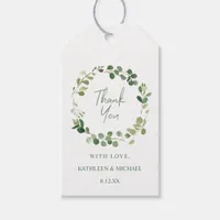 Wedding Bridal Shower Favor Eucalyptus Greenery Gift Tags