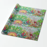 Fish Garden Wrapping Paper