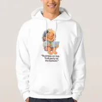 Funny Remote Work Troll – Business on Top Quote