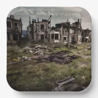  Abandoned Buildings | Post Apocalypse Destruction Paper Plates