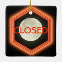 Ornament - Open - Closed Sign