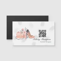 Pink Fashion Designer QR Code