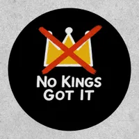 No Kings It - Defiant To The People Anti-Tyranny 1 Patch