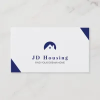 Elegant Real estate Any Color  Business Card