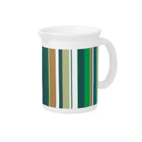 Modern New Season Stripes Beverage Pitcher