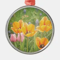 Like a beautiful still life painting metal ornament