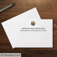 White Gold Seal Professional Envelope