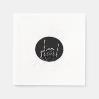 Till Death Do Us Party Classic Napkins