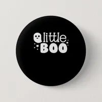 Lil Boo Halloween Vintage Style Button