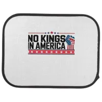 No Kings In America USA Minimal Clean Car Floor Mat