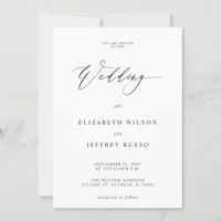 For Vellum Overlay Spring Blush Floral Wedding Invitation