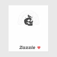 Till Death Do Us Part Wedding Classic Sticker