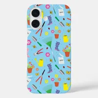 Horticulturist Botanist Gardener Colourful Pattern iPhone 16 Case