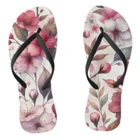 Cherry Blossom Flip Flops