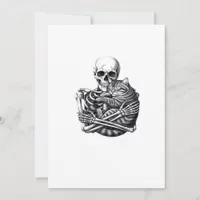 Till Death Do Us Classic & Quote Holiday Card