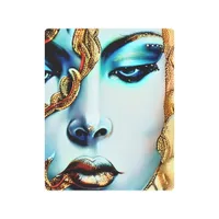 Mystical Beauty Golden Goddess Ai Art
