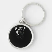 Funny Crow Retro Classic Style Keychain