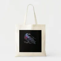F-Caw-F Crow Classic Retro Style Tote Bag