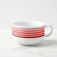 Soup Mug - Shades of Red