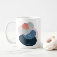 Modern Boho Vibes Color Palette Flower Mama Coffee Mug