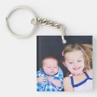 Daddy's Darlings Children's Photo Key Chain